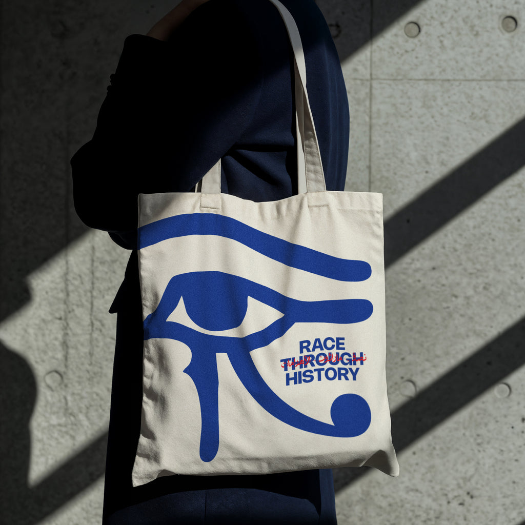 Eye of Horus Canvas Tote